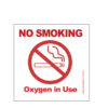 No Smoking Equipment Labels