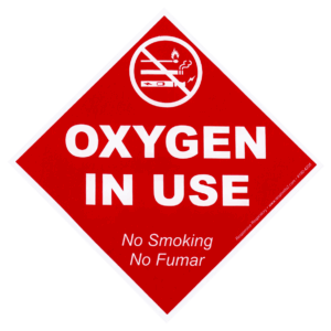 No Smoking Window Cling