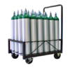 24 Cylinder D, E, M9 Warehouse Cart