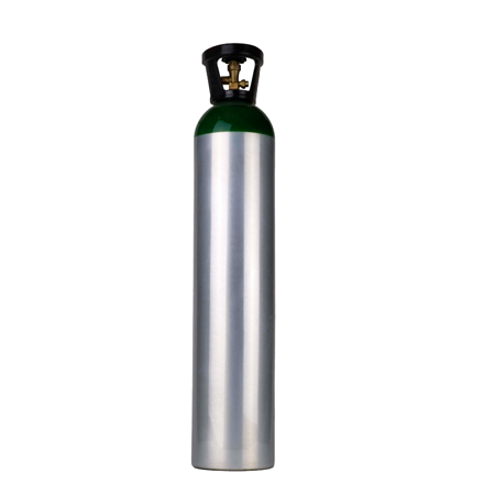 MM Cylinder with Valve & Carry Handle - Responsive Respiratory