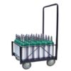 30 Cylinder M6 Warehouse Cart with QuietRide Casters